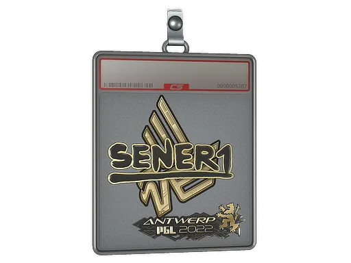 Sticker Slab | SENER1 (Gold) | Antwerp 2022