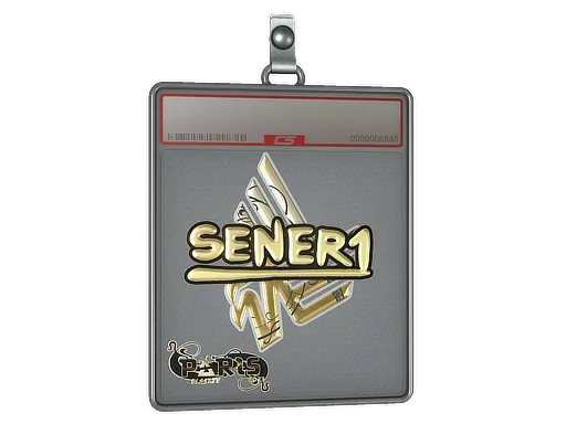 Sticker Slab | SENER1 (Gold) | Paris 2023