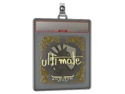 Sticker Slab | ultimate (Gold) | Austin 2025