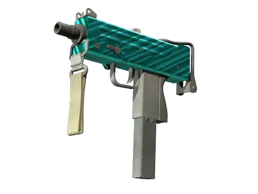MAC-10 | Malachite (Well-Worn)