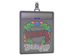 Sticker Slab | History (Embroidered) | Budapest 2025