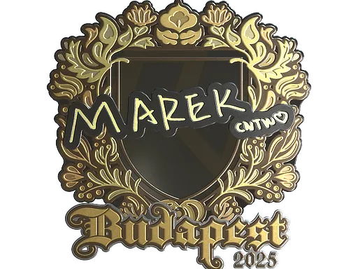 Sticker | Marek (Gold) | Budapest 2025