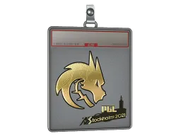 Sticker Slab | Team Spirit (Gold) | Stockholm 2021