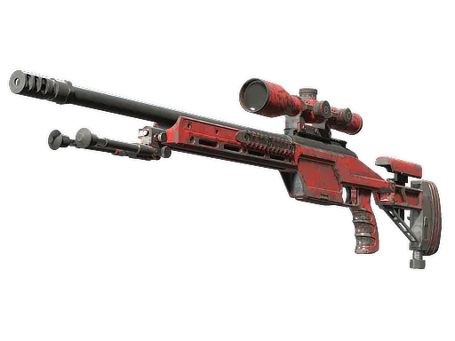 SSG 08 | Calligrafaux (Battle-Scarred)