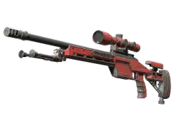 SSG 08 | Calligrafaux (Battle-Scarred)