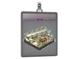 Sticker Slab | Overpass Diorama (Foil)