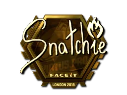 Sticker | snatchie (Gold) | London 2018