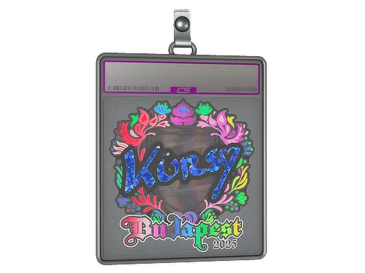 Sticker Slab | Kursy (Holo) | Budapest 2025