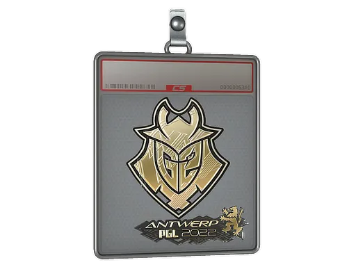 Sticker Slab | G2 Esports (Gold) | Antwerp 2022