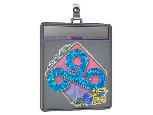 Sticker Slab | Cloud9 (Glitter) | Rio 2022
