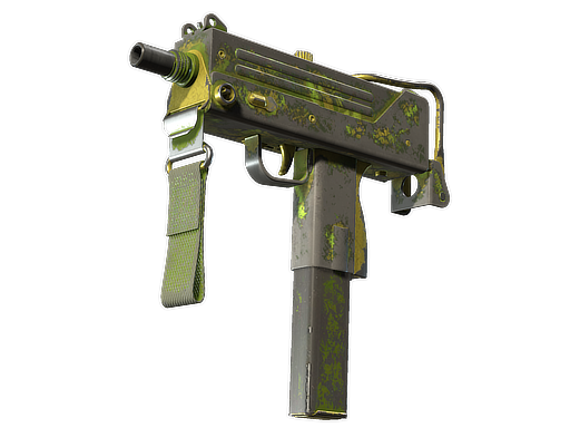 MAC-10 | Acid Hex (Battle-Scarred)