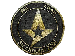 Patch | Astralis (Gold) | Stockholm 2021