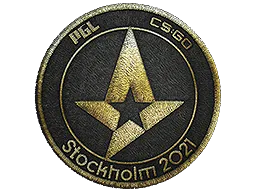Patch | Astralis (Gold) | Stockholm 2021