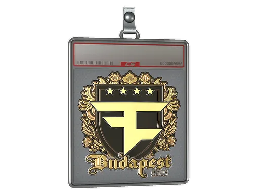 Sticker Slab | FaZe Clan (Gold) | Budapest 2025