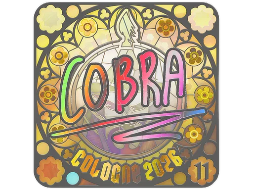 Sticker | cobra (Holo, Ranked) | Cologne 2026