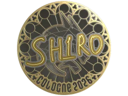 Sticker | sh1ro (Gold) | Cologne 2026