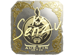 Sticker | Senzu (Gold) | Austin 2025