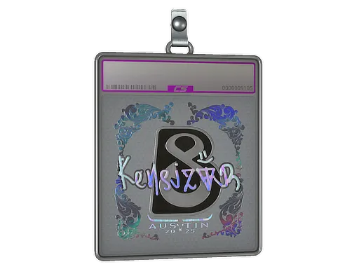 Sticker Slab | kensizor (Holo) | Austin 2025