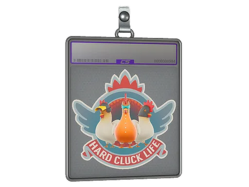 Sticker Slab | Hard Cluck Life (Holo)