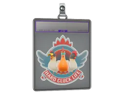 Sticker Slab | Hard Cluck Life (Holo)