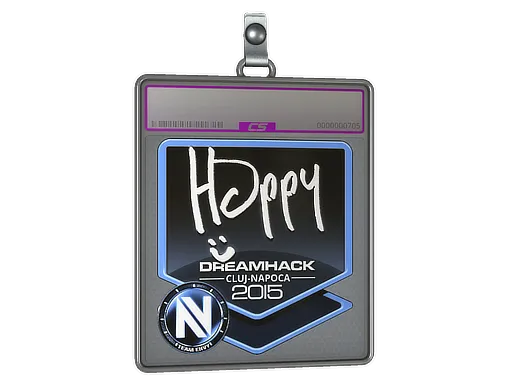 Sticker Slab | Happy (Foil) | Cluj-Napoca 2015