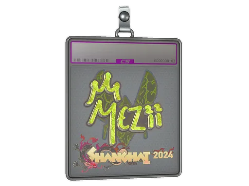 Sticker Slab | mezii (Holo) | Shanghai 2024