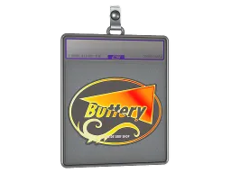 Sticker Slab | Flame Buttery (Holo)