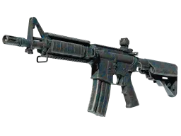 M4A4 | Dark Blossom (Well-Worn)