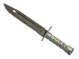 ★ Bayonet | Black Laminate (Battle-Scarred)