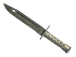 ★ StatTrak™ Bayonet | Black Laminate (Battle-Scarred)
