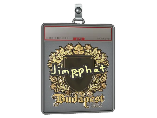 Sticker Slab | Jimpphat (Gold) | Budapest 2025