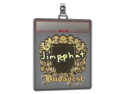 Sticker Slab | Jimpphat (Gold) | Budapest 2025