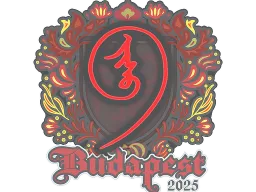 Sticker | nin9 | Budapest 2025