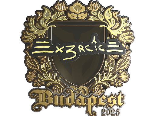 Sticker | Ex3rcice (Gold) | Budapest 2025
