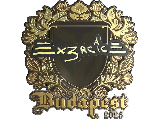 Sticker | Ex3rcice (Gold) | Budapest 2025