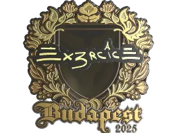 Sticker | Ex3rcice (Gold) | Budapest 2025