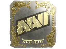 Sticker | b1t (Gold) | Austin 2025