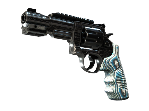 R8 Revolver | Grip (Well-Worn)