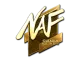 Sticker | NAF (Gold) | Boston 2018 CS2 skin