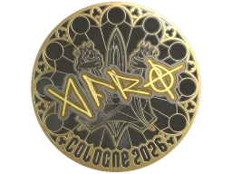 Sticker | afro (Gold) | Cologne 2026