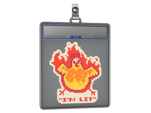 Sticker Slab | I'm Lit