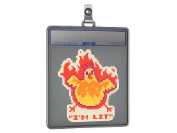 Sticker Slab | I'm Lit