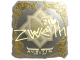Sticker | zweih (Gold) | Austin 2025