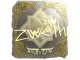 Sticker | zweih (Gold) | Austin 2025 CS2 skin