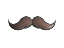 Sticker | Mustachio (Foil)