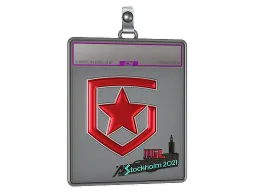 Sticker Slab | Gambit Gaming (Foil) | Stockholm 2021