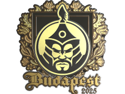 Sticker | The Mongolz (Gold) | Budapest 2025