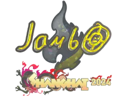 Sticker | jambo (Glitter) | Shanghai 2024