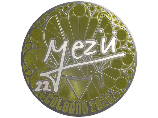 Sticker | mezii (Foil) | Cologne 2026