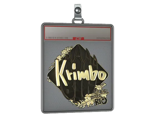 Sticker Slab | Krimbo (Gold) | Rio 2022